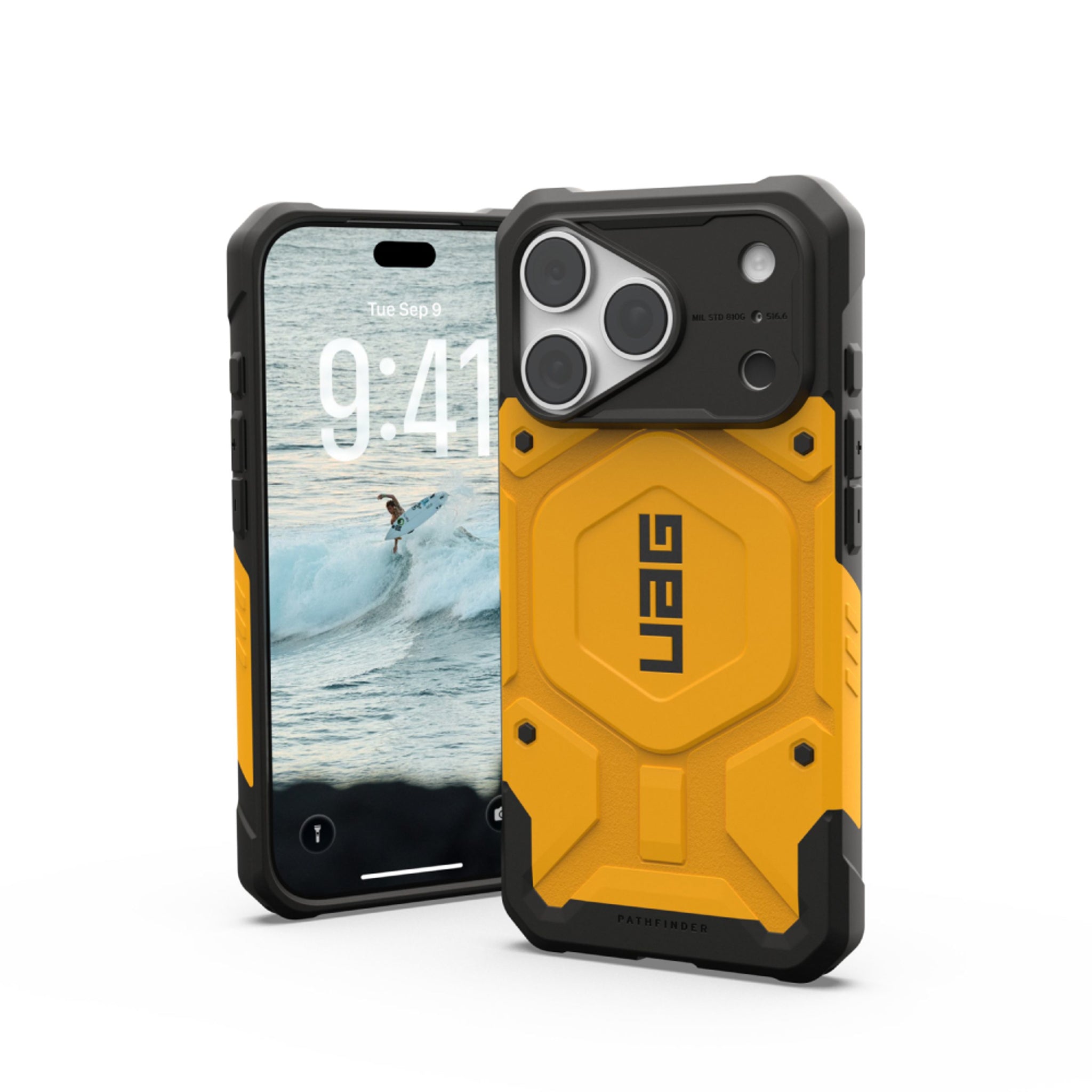 iPhone 18 Pro / 17 Pro UAG Pathfinder Cover - MagSafe Kompatibel - Gul