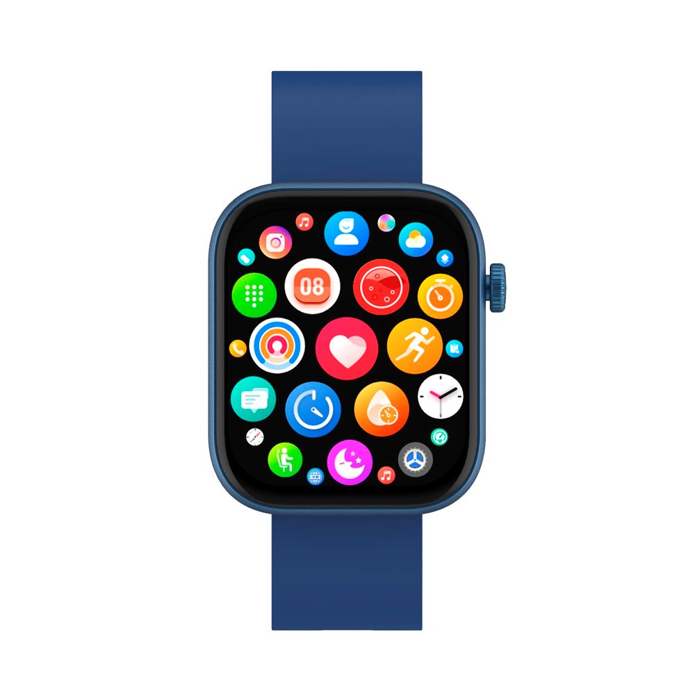 Denver SWC-185 Bluetooth Smartwatch m. Sundheds- & Sportstracker - Mørkeblå