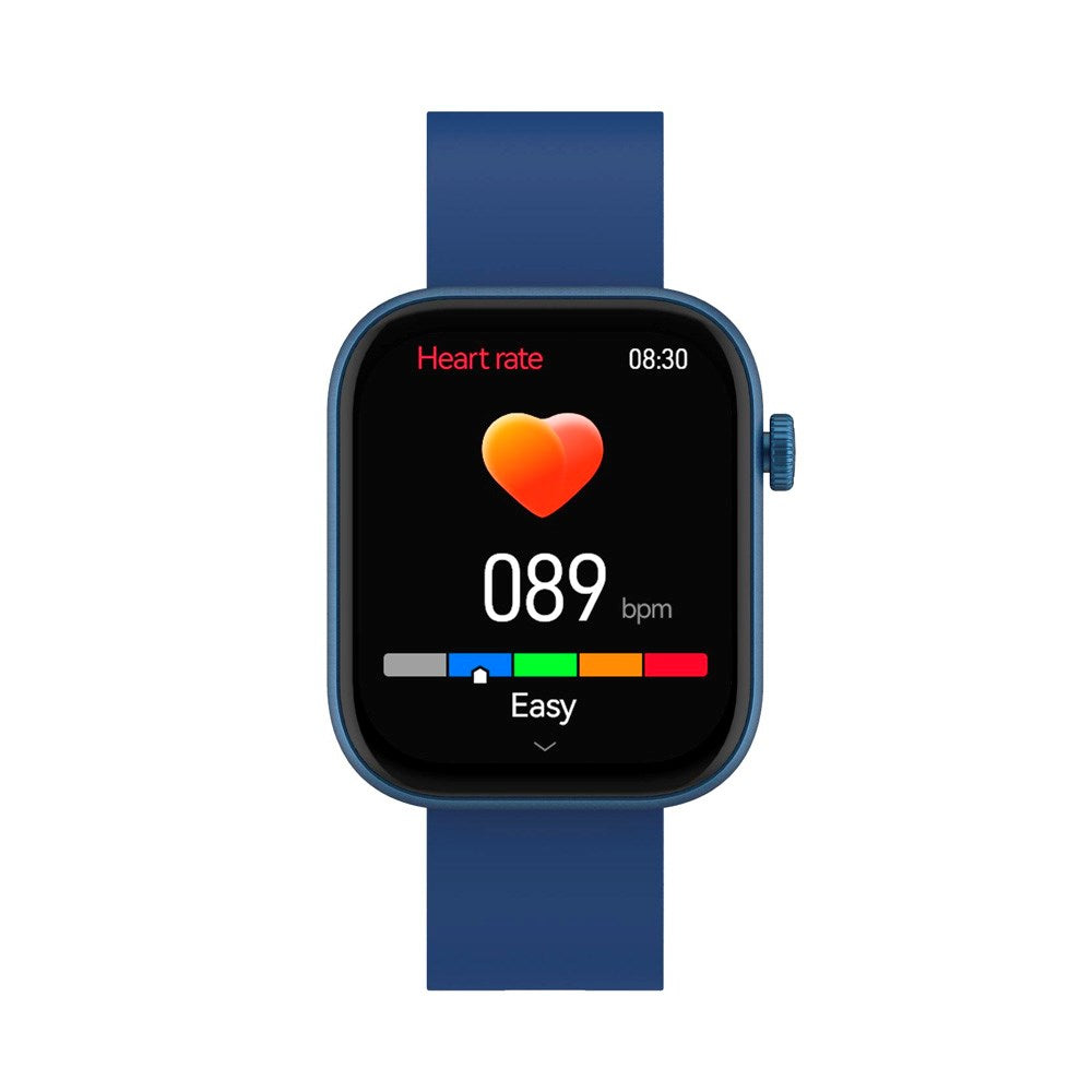 Denver SWC-185 Bluetooth Smartwatch m. Sundheds- & Sportstracker - Mørkeblå