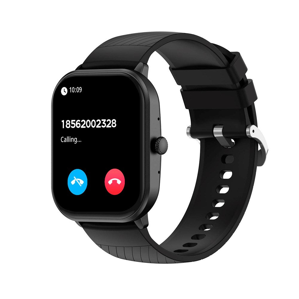 Denver SWC-187 Bluetooth Smartwatch m. Sundhedstracking & Stemmekontrol - Sort