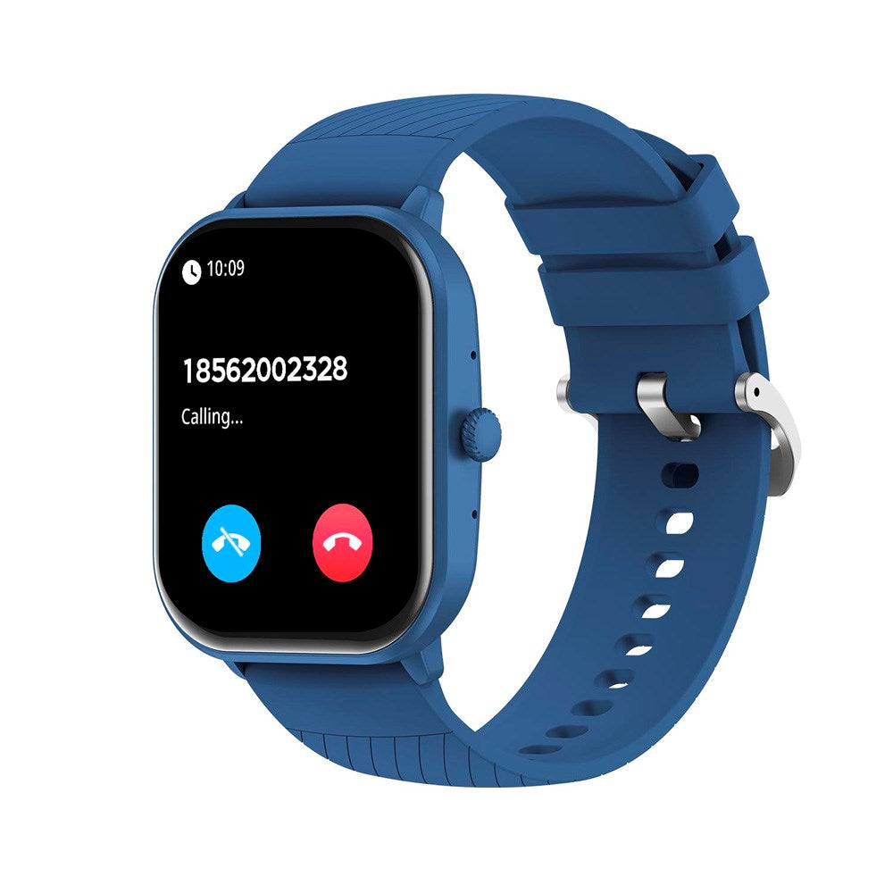 Denver SWC-187 Bluetooth Smartwatch m. Sundhedstracking & Stemmekontrol - Blå