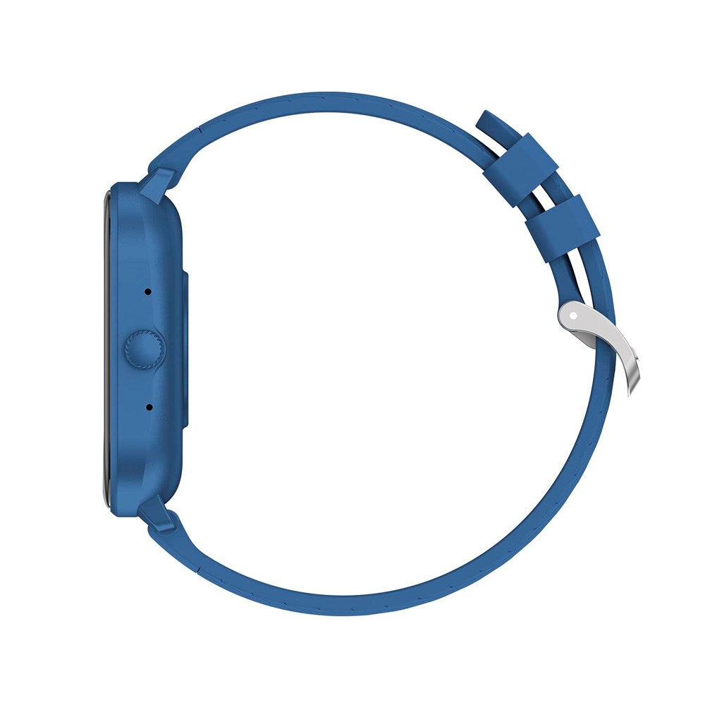 Denver SWC-187 Bluetooth Smartwatch m. Sundhedstracking & Stemmekontrol - Blå