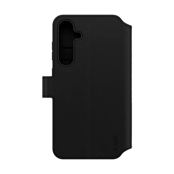 CARE by PanzerGlass Samsung Galaxy S24 FE Feature Wallet Case m. Ståfunktion - Sort