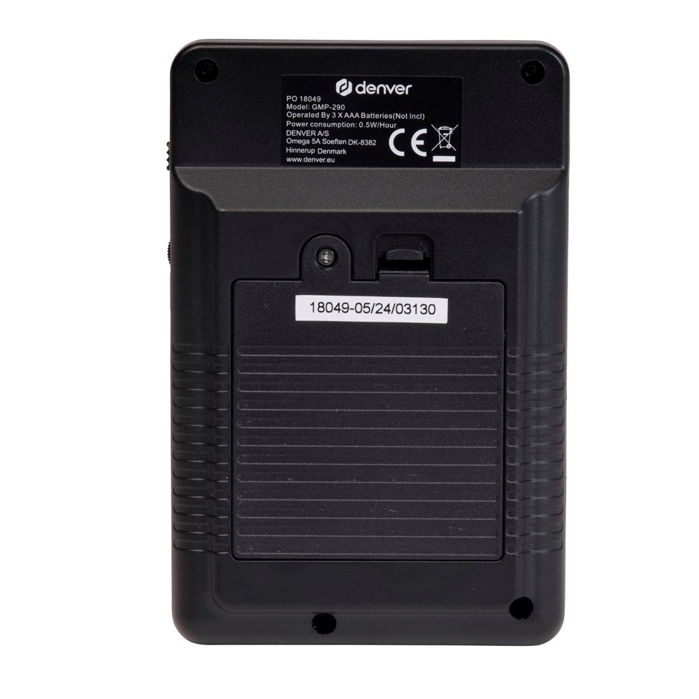 Denver GMP-290 Gamepad Spilleenhed m. 200 Indbyggede Spil - Sort