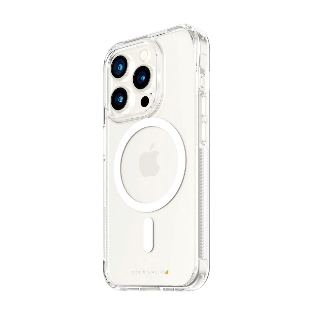 iPhone 15 Pro Cover PanzerGlass D3O Bio HardCase - MagSafe Kompatibel - Gennemsigtig