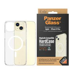 iPhone 15 Plus Cover PanzerGlass D3O Bio HardCase - MagSafe Kompatibel - Gennemsigtig