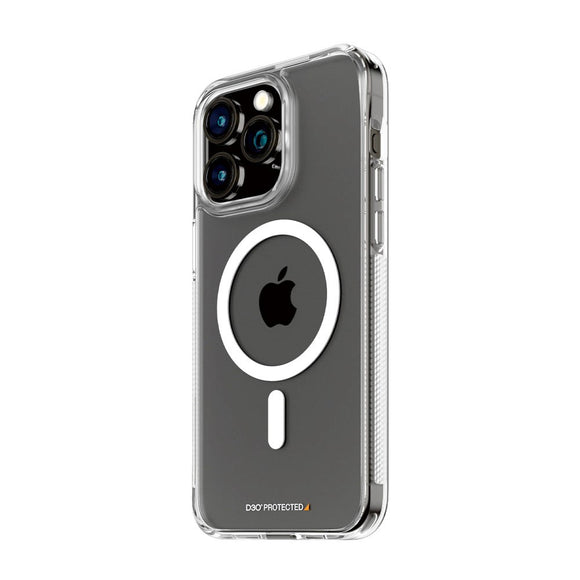 iPhone 15 Pro Max Cover PanzerGlass D3O Bio HardCase - MagSafe Kompatibel - Gennemsigtig