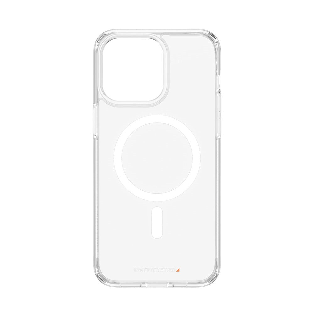 iPhone 15 Pro Max Cover PanzerGlass D3O Bio HardCase - MagSafe Kompatibel - Gennemsigtig