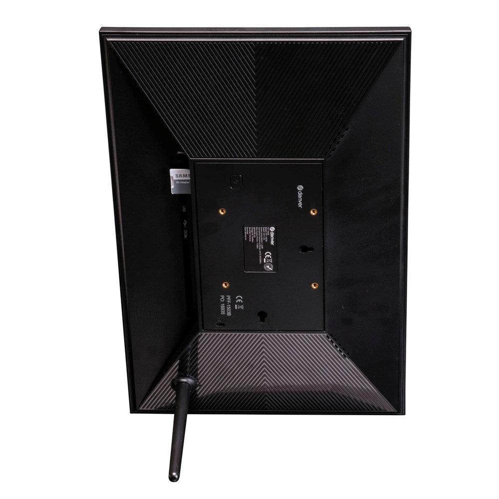 Denver HD Digital WiFi Fotoramme m. Frameo Fotosoftware - 15.6" / 16GB - Sort