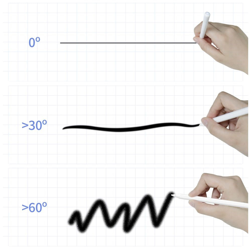 Tech-Protect Digital Stylus Pen (2) Til iPad - Hvid