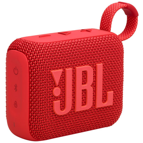 JBL Go 4 Trådløs Bluetooth Højtaler - Rød