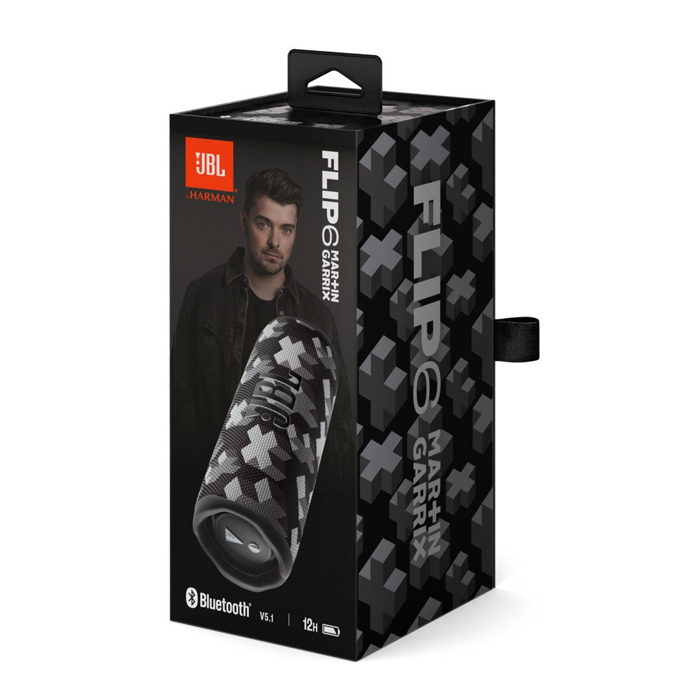 JBL Flip 6 Trådløs Bluetooth Højtaler - Martin Garrix