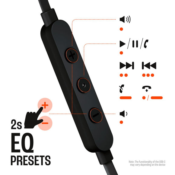 JBL Tune 310C In-Ear Høretelefoner - Sort