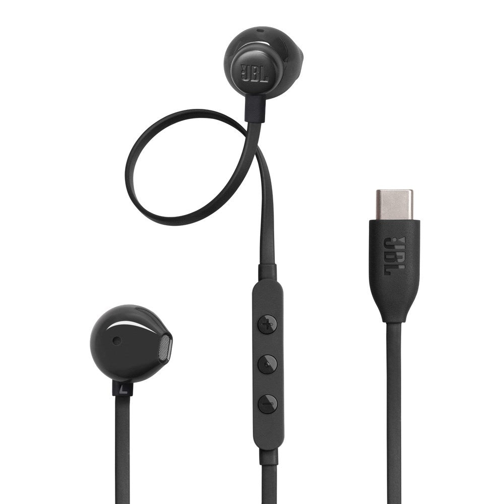 JBL Tune 305C Høretelefoner m. USB-C - In-Ear - Sort