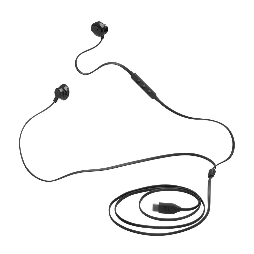 JBL Tune 305C Høretelefoner m. USB-C - In-Ear - Sort