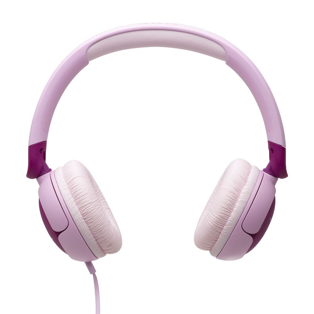JBL Junior 320 On-Ear Børne Headset Maks. 85 dB m. Ledning - Høretelefoner - Lyserød