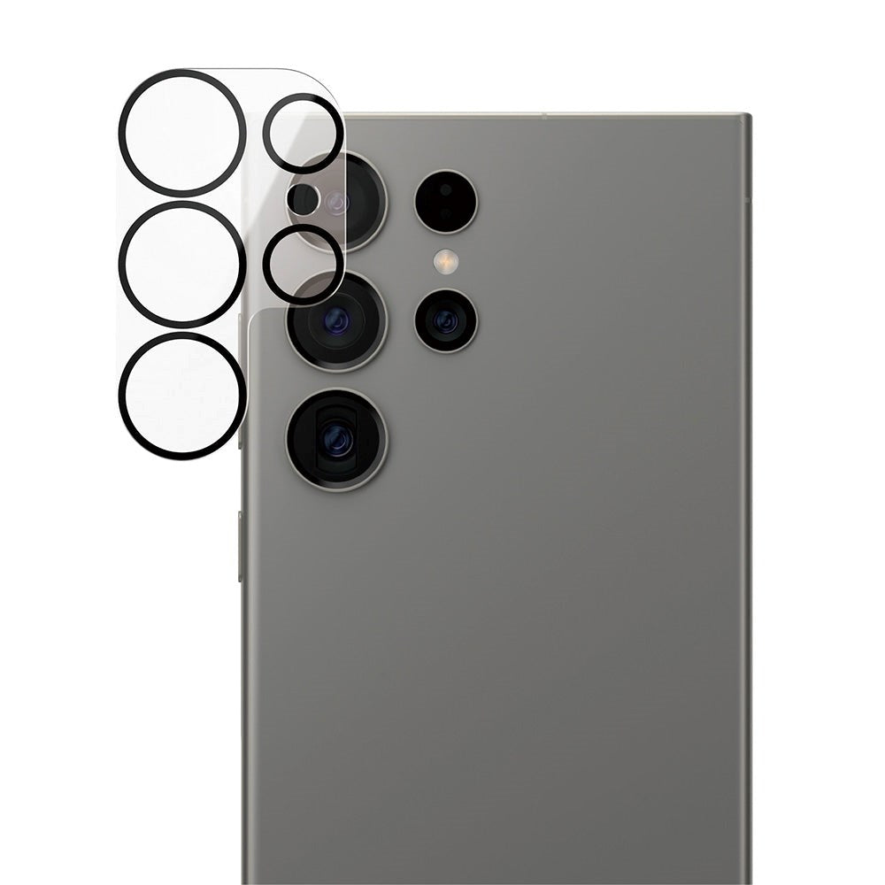Samsung Galaxy S24 Ultra PanzerGlass PicturePerfect - Kamerabeskyttelse - Gennemsigtig / Sort