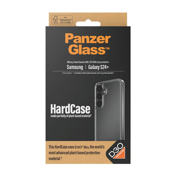 Samsung Galaxy S24+ (Plus) Cover PanzerGlass D3O Bio HardCase - Gennemsigtig
