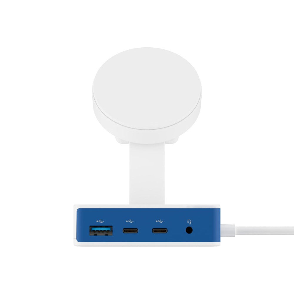 Hyper HyperDrive Flex MagCharge USB-C Docking Station - Hvid / Blå