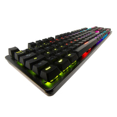 Denver GKK-330 Mekanisk Gaming Tastatur m. USB-Kabel & RGB-Lys - Nordisk Layout - Sort