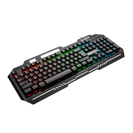 Denver GKB-231 Gaming Tastatur m. USB-kabel & RGB Lys - Nordisk Layout - Sort