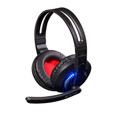 Denver Headset til Gaming m. LED-Lys - Sort