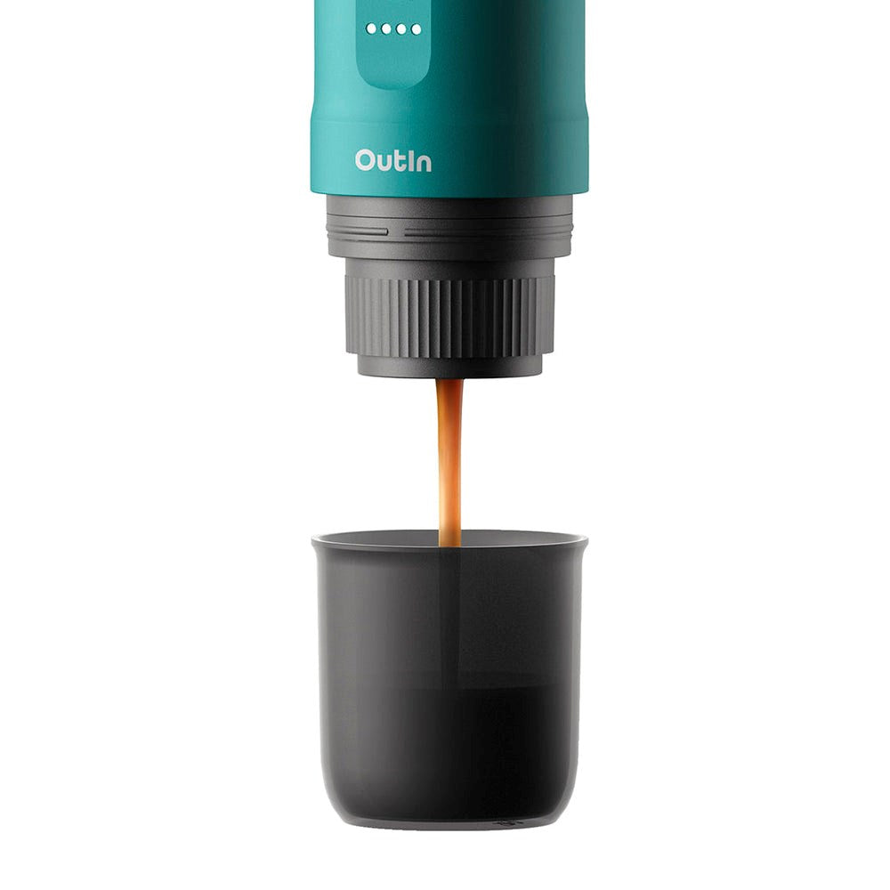 OutIn Nano Bærbar Espressomaskine - Teal