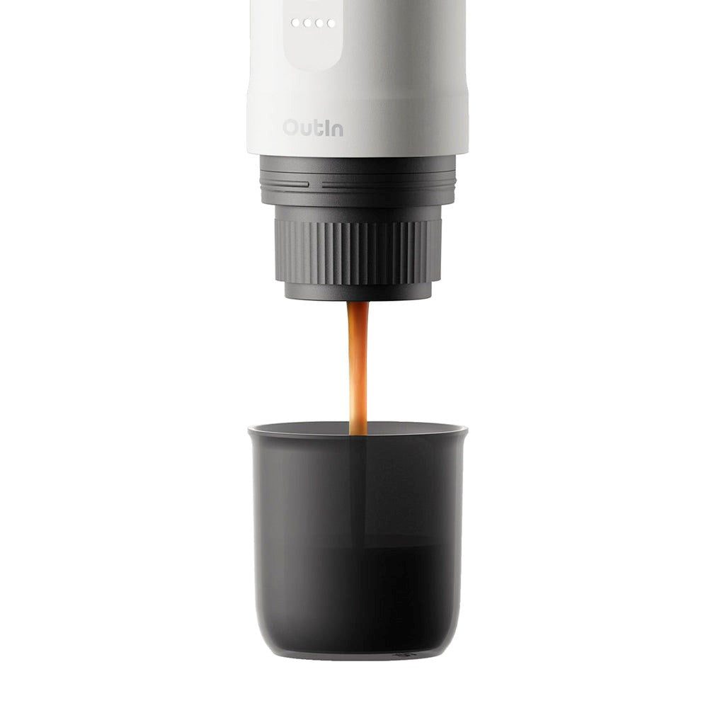 OutIn Nano Bærbar Espressomaskine - Pearl White