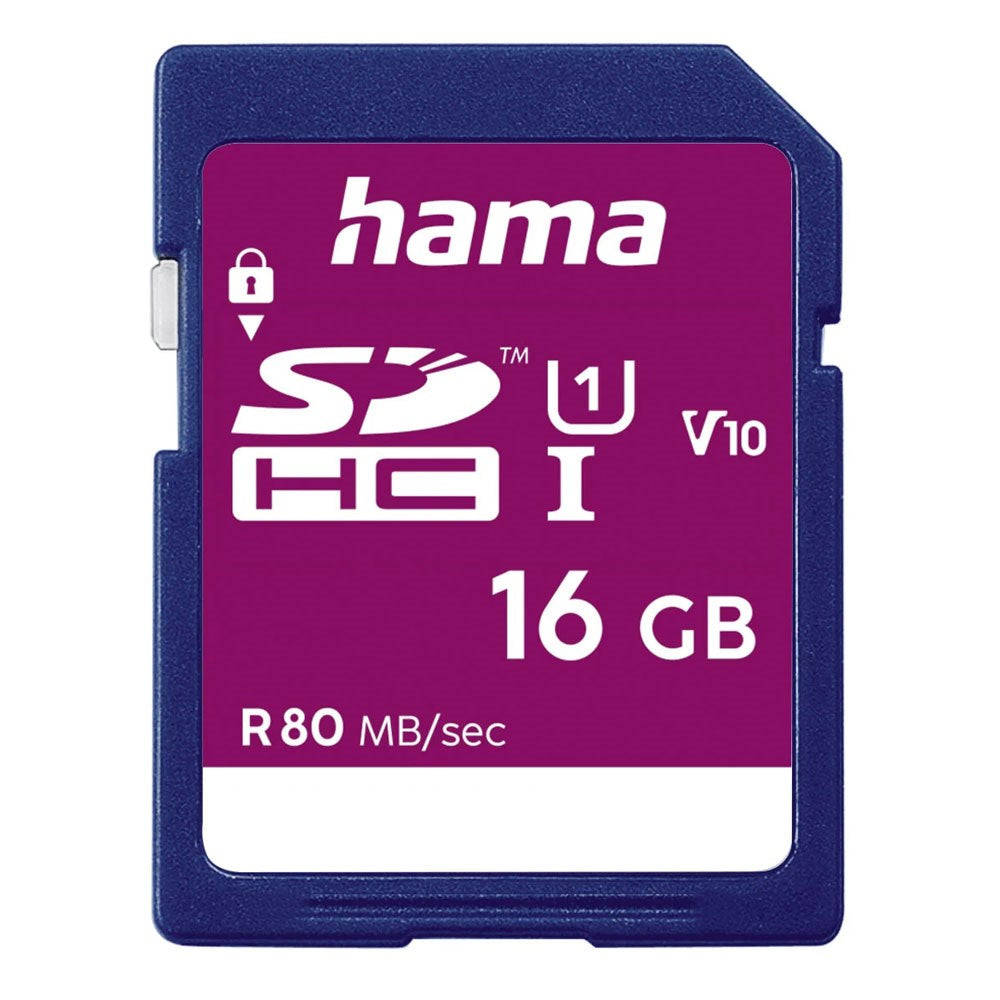 HAMA SDHC-Hukommelseskort 80MB/s - 16GB
