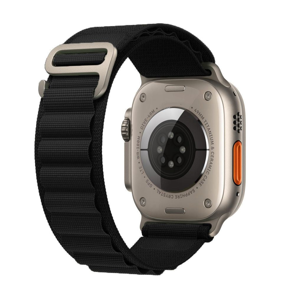 Apple Watch (44/SE/45/46/49mm) Tech-Protect Nylon Pro Rem - Sort