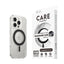 CARE by PanzerGlass iPhone 16 Pro Feature Kickstand Case - MagSafe Kompatibel - Transparent / Black