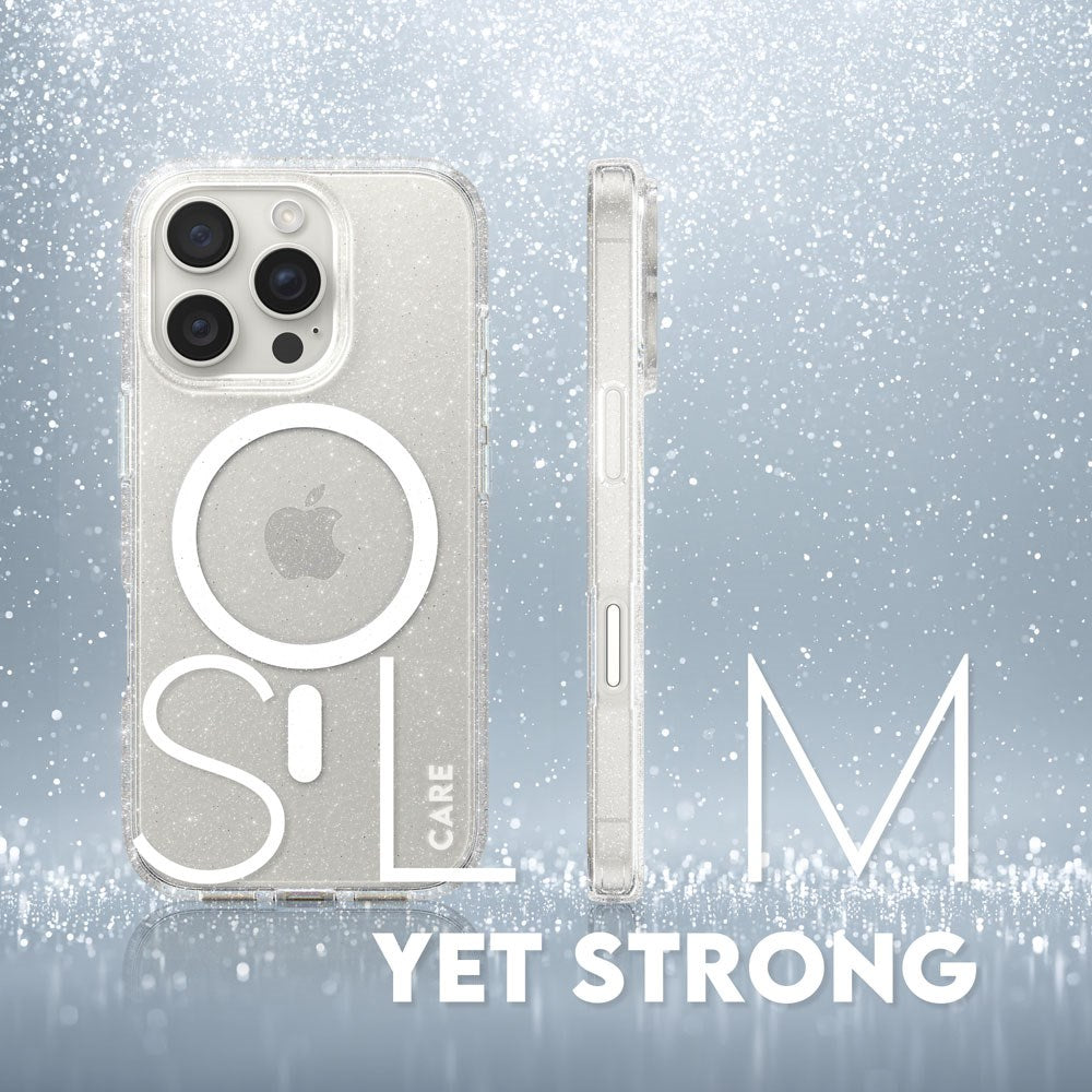 CARE by PanzerGlass iPhone 16 Pro FLAGSHIP Urban Combat Case - MagSafe Kompatibel - Star Lit / White