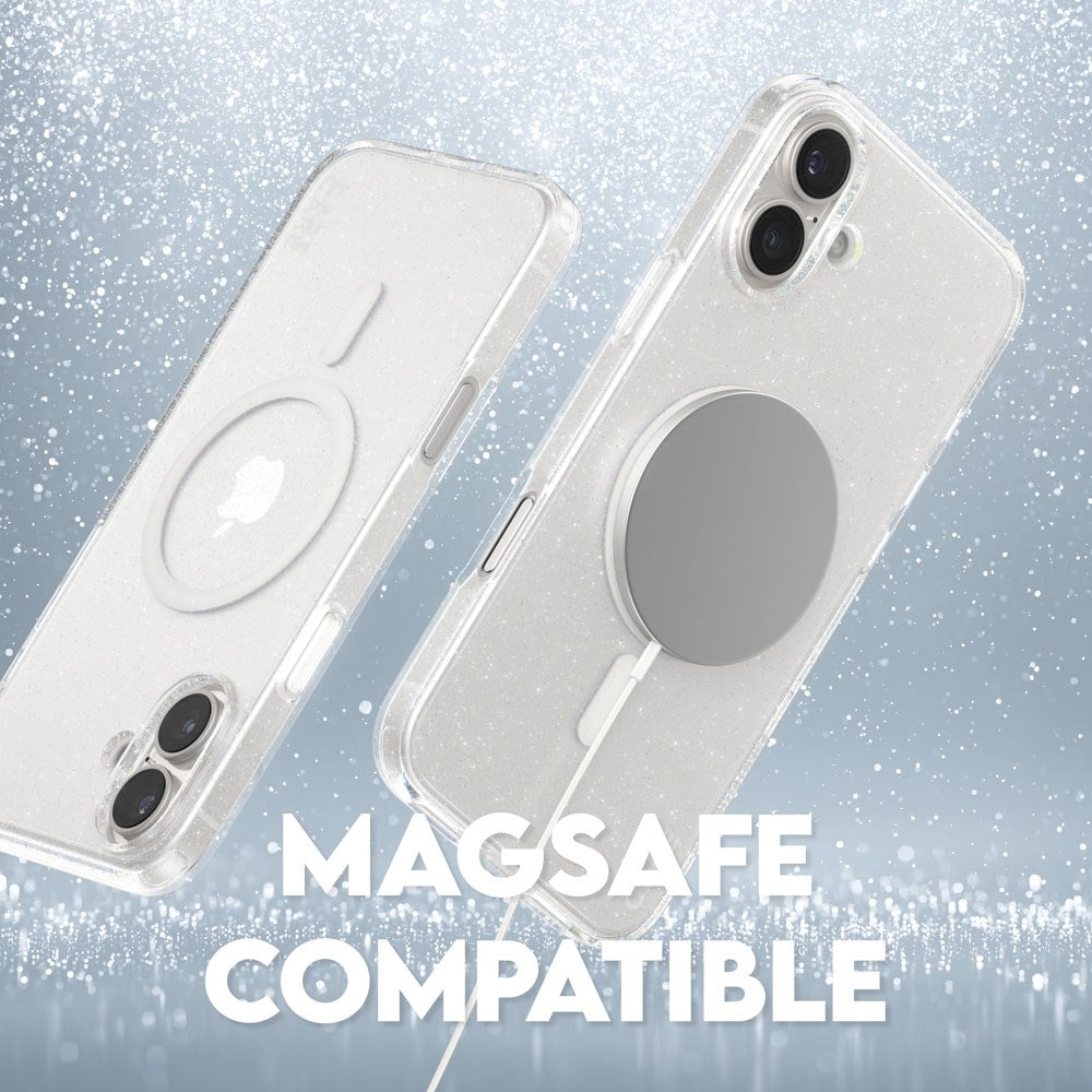 CARE by PanzerGlass iPhone 16 Plus FLAGSHIP Urban Combat Case - MagSafe Kompatibel - Star Lit / White