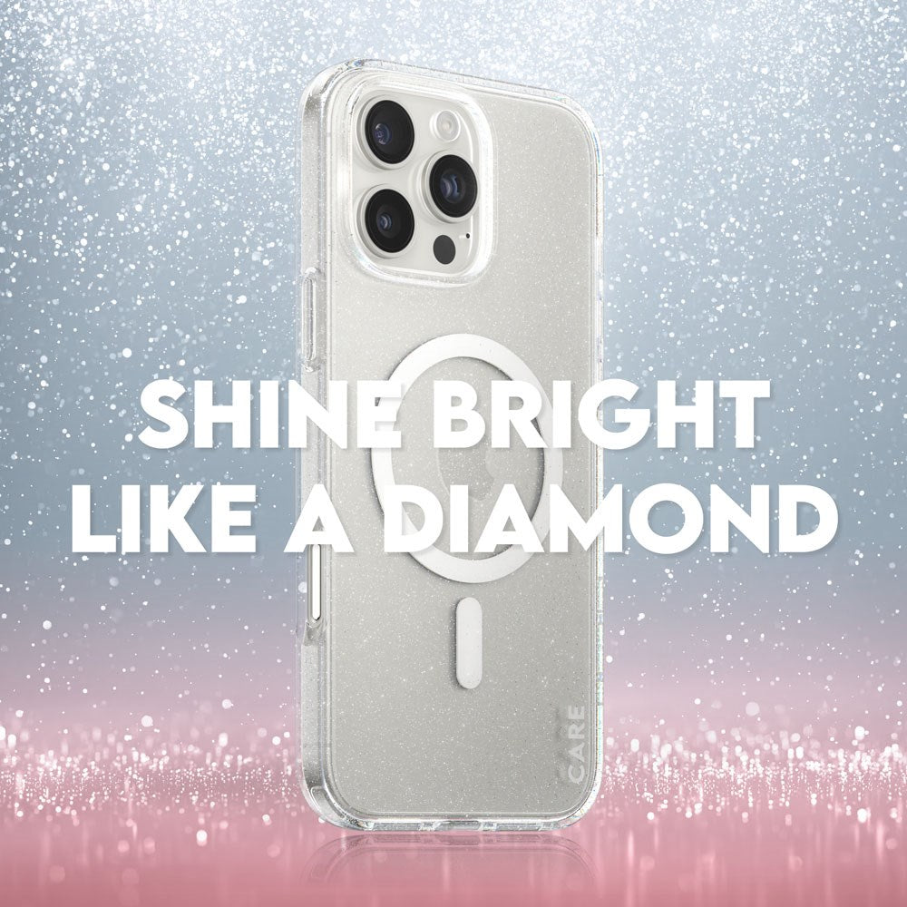 CARE by PanzerGlass iPhone 16 Pro Max FLAGSHIP Urban Combat Case - MagSafe Kompatibel - Star Lit / White