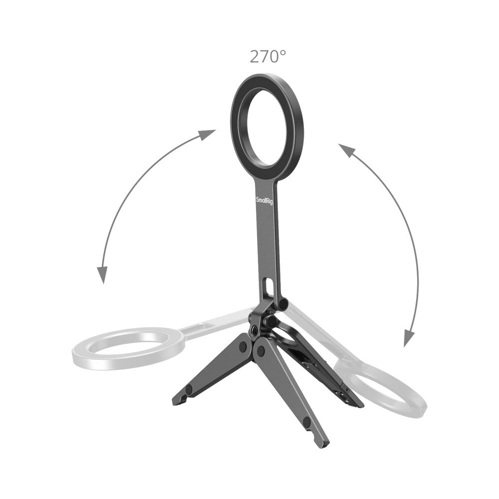 SmallRig 5649 Mobil Support Stativ - MagSafe Kompatibel - Sort