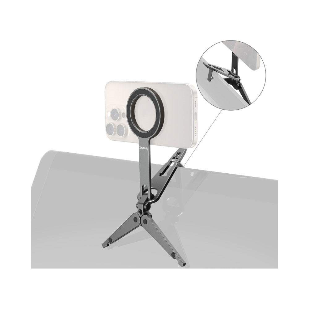 SmallRig 5649 Mobil Support Stativ - MagSafe Kompatibel - Sort