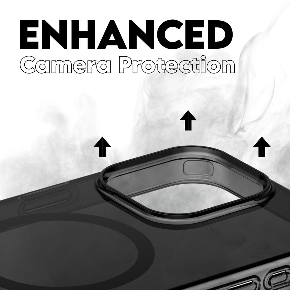 CARE by PanzerGlass iPhone 16 Pro FLAGSHIP Urban Combat Case - MagSafe Kompatibel - Smokey / Black