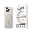 CARE by PanzerGlass iPhone 16 Pro Max FLAGSHIP Urban Combat Case - MagSafe Kompatibel - Transparent / Peach Fuzz