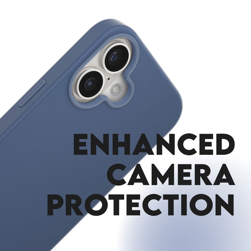 CARE by PanzerGlass iPhone 16 FASHION Fearlessly Fashionable Case - MagSafe Kompatibel - Coronet Blue