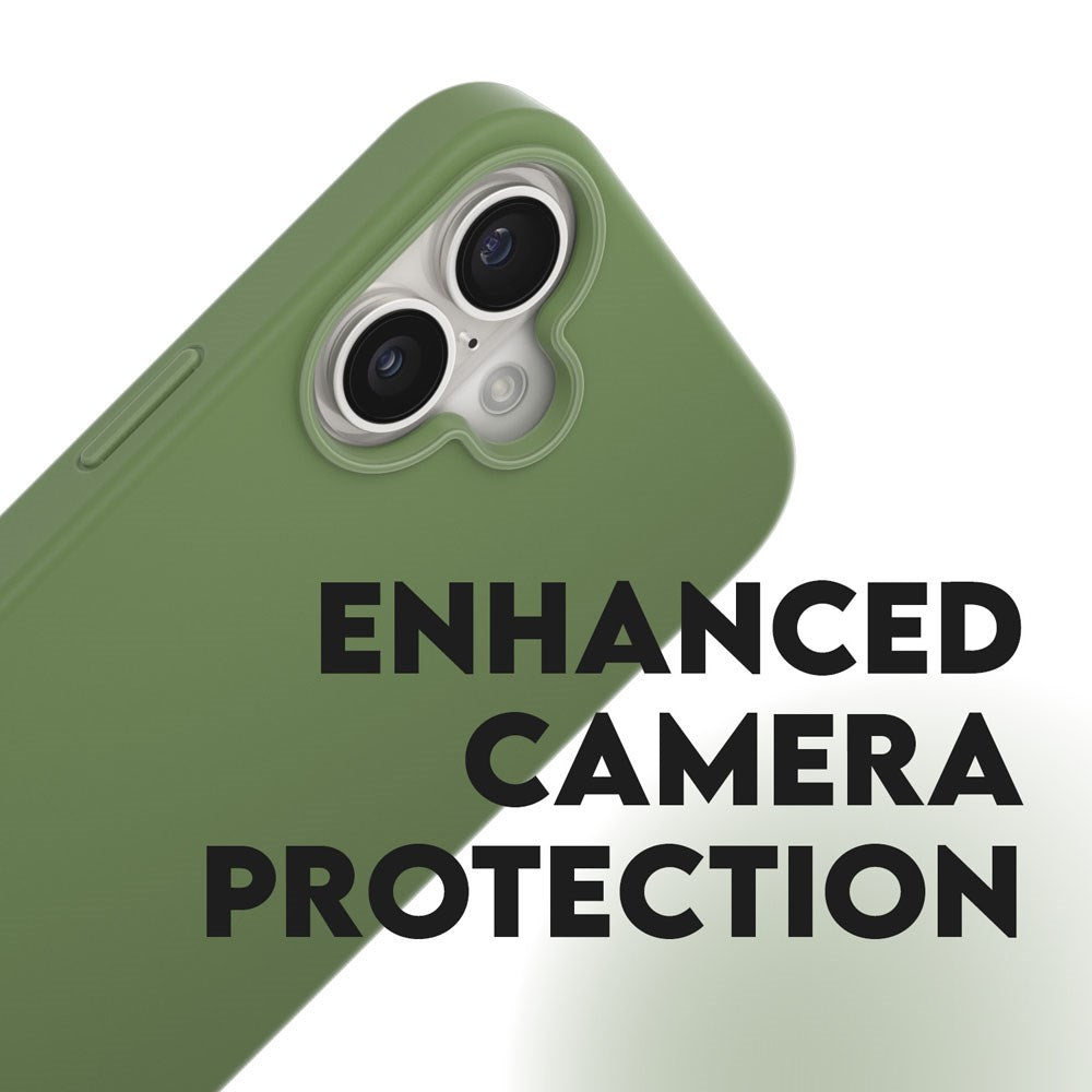 CARE by PanzerGlass iPhone 16 FASHION Fearlessly Fashionable Case - MagSafe Kompatibel - Piquant Green