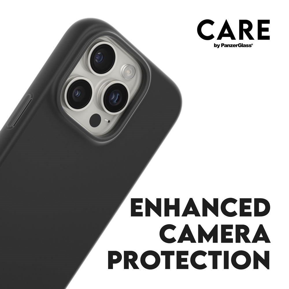 CARE by PanzerGlass iPhone 16 Pro FASHION Fearlessly Fashionable Case - Black