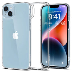 iPhone 14 Spigen Ultra Hybrid Cover - Gennemsigtig
