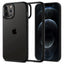 iPhone 12 / 12 Pro Spigen Ultra Hybrid Cover - Gennemsigtig / Sort