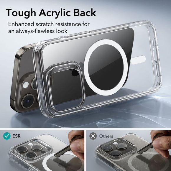 iPhone 15 Pro Max ESR Classic Hybrid Halolock Cover - MagSafe Kompatibel - Gennemsigtig