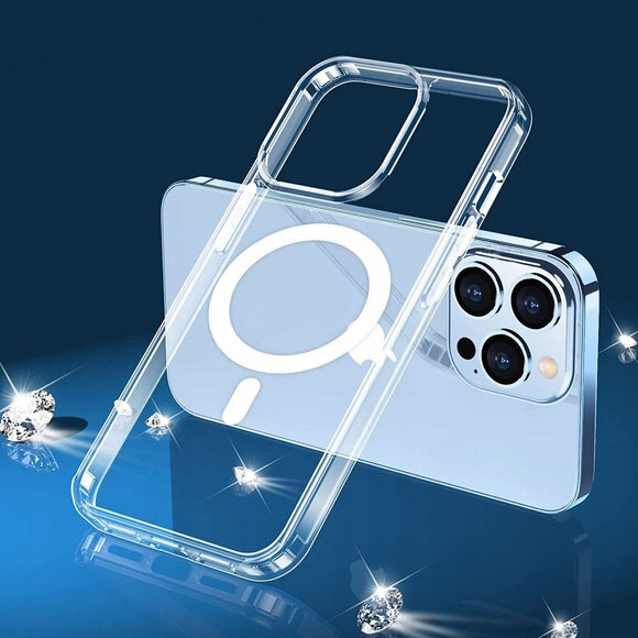 iPhone SE (2022 / 2020) / 8 / 7 Tech-Protect Magmat Cover - MagSafe Kompatibel - Gennemsigtig