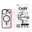 CARE by PanzerGlass iPhone 15 FLAGSHIP Urban Combat Case - MagSafe Kompatibel - Transparent / Black