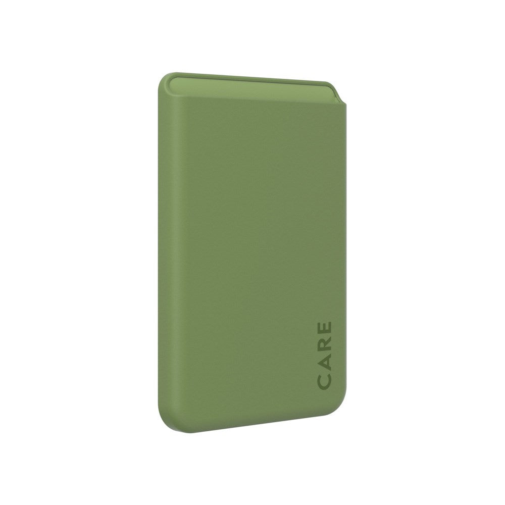 CARE by PanzerGlass Kortholder til Mobil - MagSafe Kompatibel - Grøn