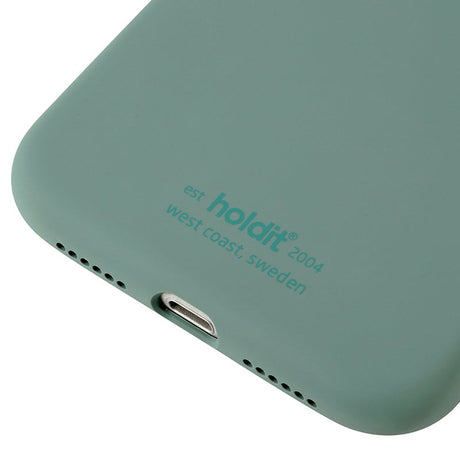 Holdit iPhone 11 Soft Touch Silikone Case - Moss Green