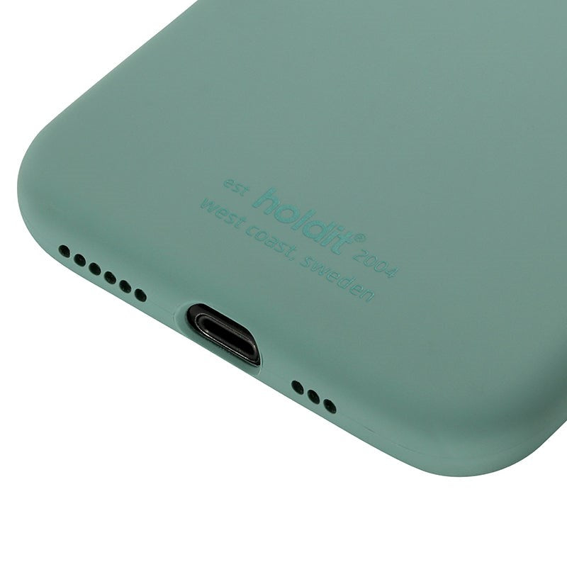 Holdit iPhone 11 Pro Soft Touch Silikone Case - Moss Green