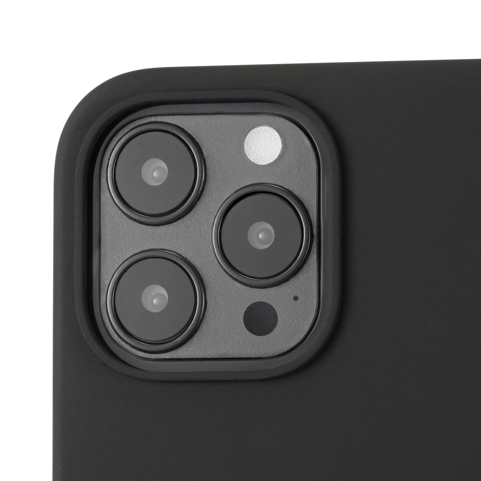 Holdit iPhone 12 Pro Max Soft Touch Silikone Case - Sort